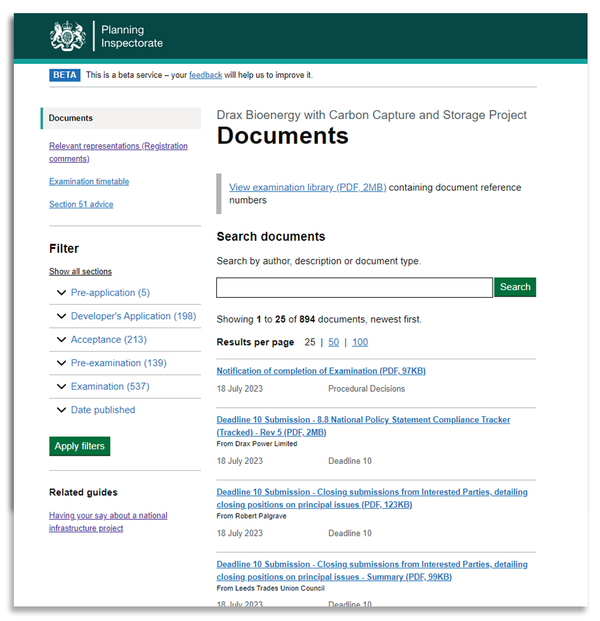 Screenshot of document page